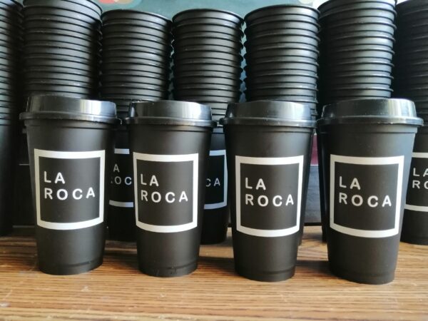 Vaso de cafe reutilizable
