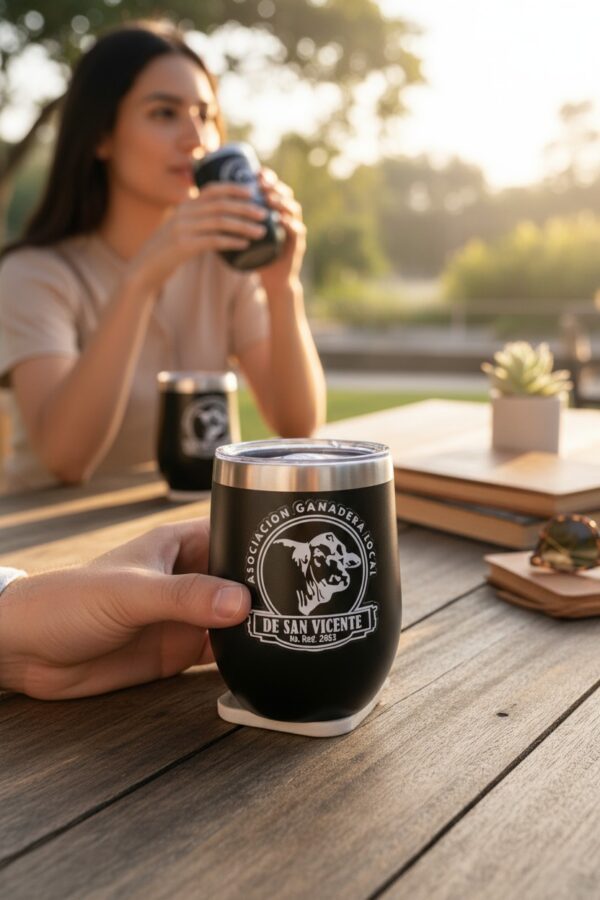 Taza aislada de acero inoxidable