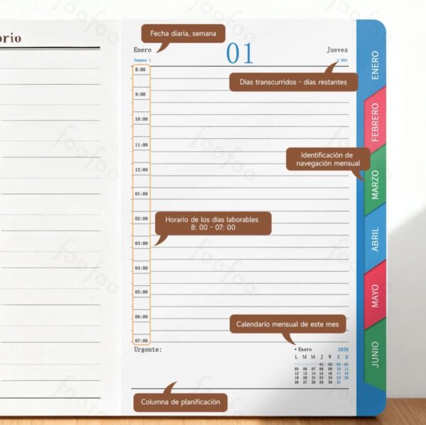 Agenda Diaria Ejecutiva